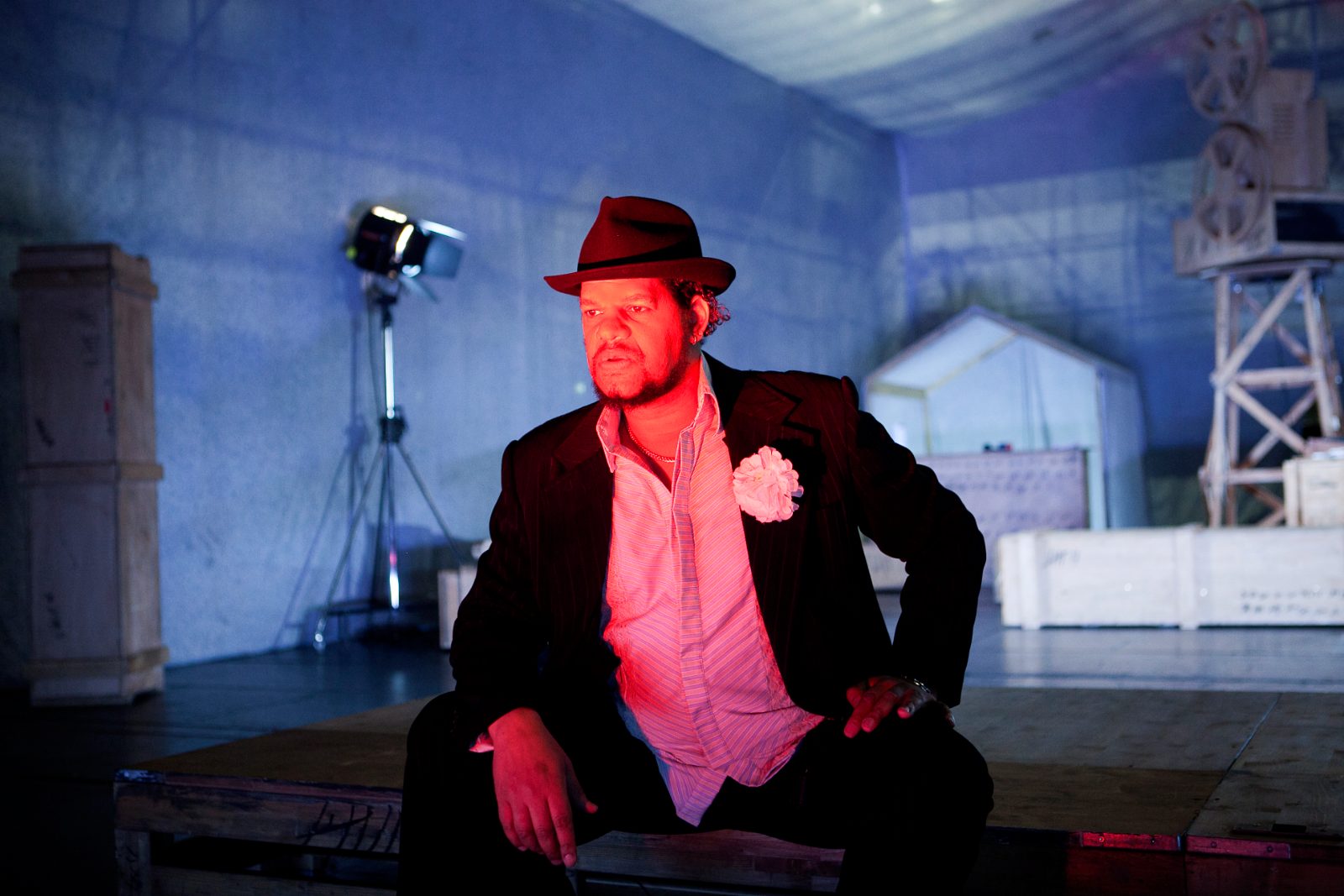 José Gallisa on stage